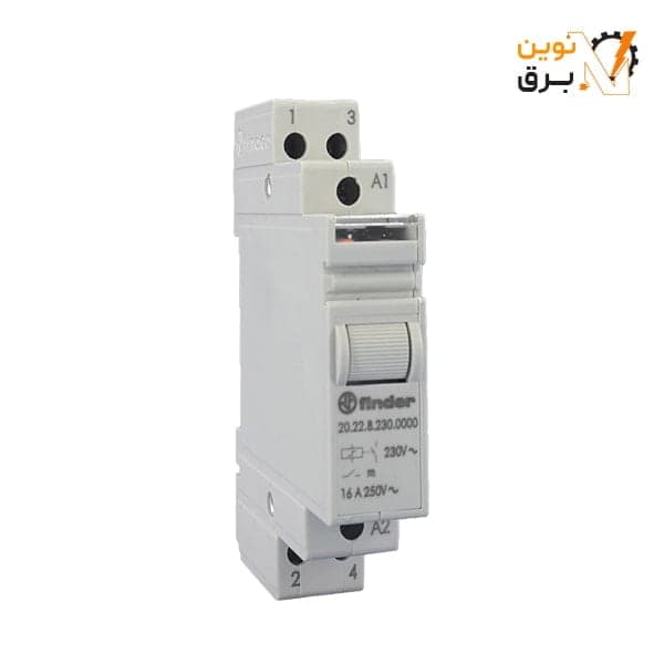 رله ضربه ای تک کنتاکت 16 آمپر 230 ولت AC فیندر سری 202182300000