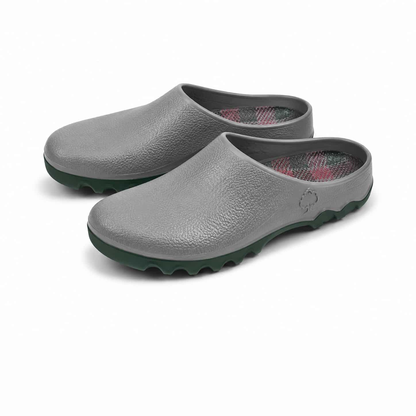 صندل کراکس مردانه زیره ضدلغزش و عاج دار برند پارکساید اصل آلمان طوسی 499211 Parkside