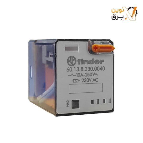 رله شیشه ای سه کنتاکت 10 آمپر 230 ولت AC فیندر سری 601382300040