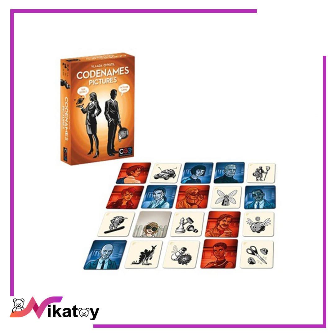 بردگیم کدنیمز (Codenames pictures) — تصویر ۲