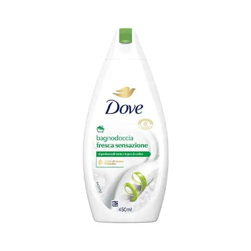 شامپو بدن رايحه سيب و چوب صدر fresca sensazione داو 450 ميل — تصویر ۲