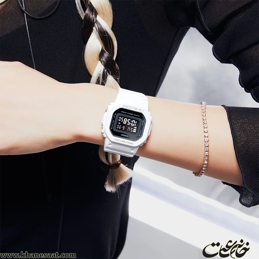 ساعت مچی زنانه کاسیو جی شاک اصل مدل GMD-S5600-7DR — تصویر ۱۰