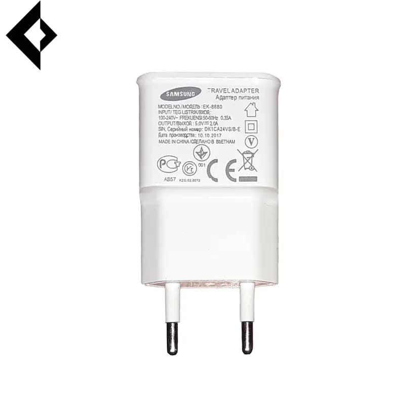 آداپتور شارژر دیواری 10 وات سامسونگ مدل EK-8680 — تصویر ۲