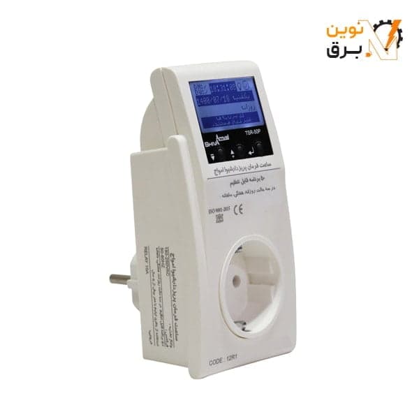 ساعت فرمان پریزدار برنامه ماهانه شیوا امواج مدل TSR-50P — تصویر ۲
