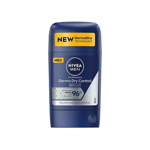 استيك ضد تعريق 96 ساعته مردانه Derma Dry Control maximum نيوآ 50 ميل