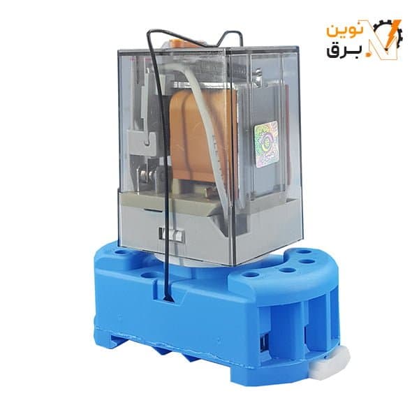 رله شیشه ای و سوکت 11 پایه 10 آمپر 230 ولت AC فیندر سری 601382300040 — تصویر ۴