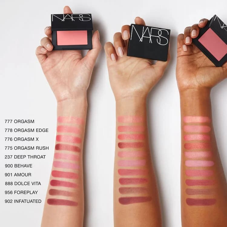رژگونه نارس NARS Blush Fard à Joues Poudre شماره Behave — تصویر ۴