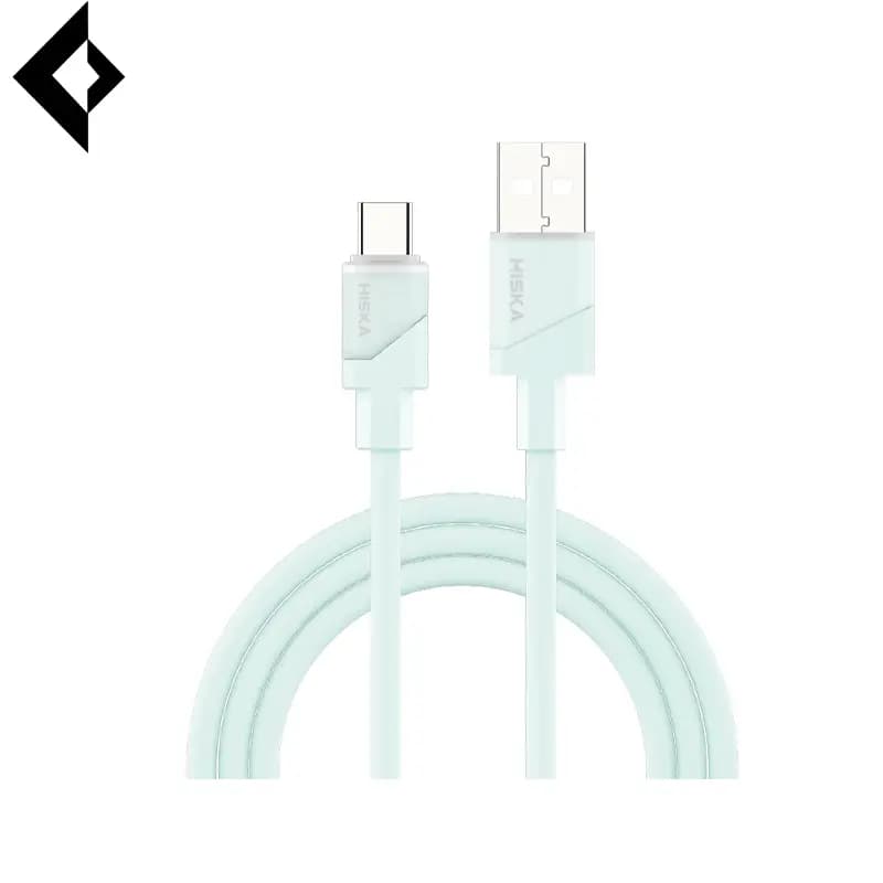 کابل شارژر تایپ سی هیسکا مدل LX-881AC طول 1.2 متر