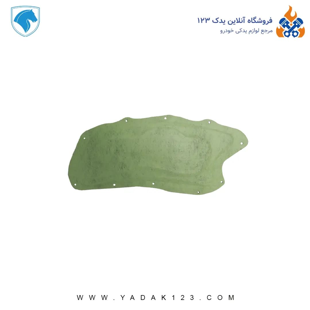 عایق درب موتور پژو 207 مدل طرح فرانسه برند ایده پارت نیکان — تصویر ۳