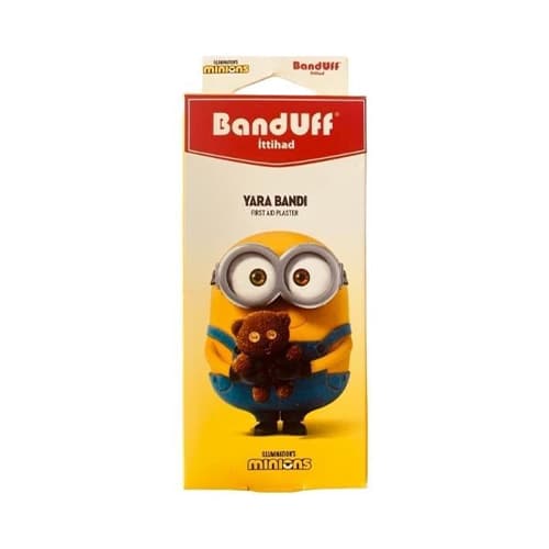چسب زخم BandUff طرح مينيون بسته 10 عددي