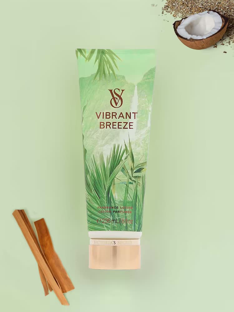 لوسیون بدن ویکتوریا سیکرت Vibrant Breeze حجم 236 میلی‌لیتر