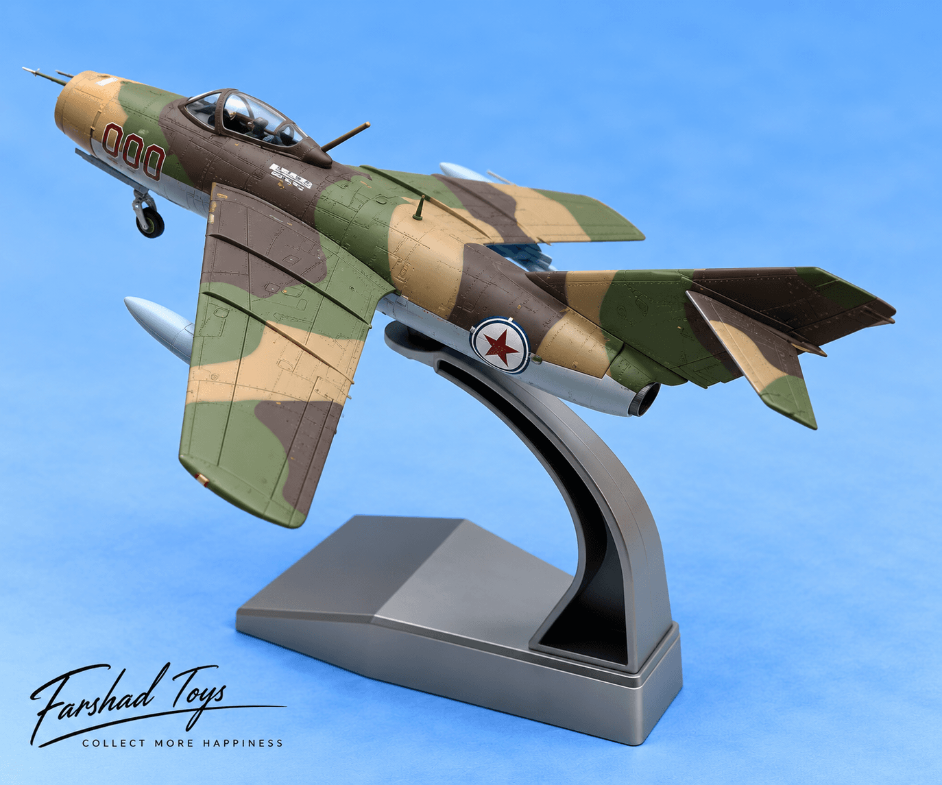 ماکت فلزی جنگنده Mikoyan-Gurevich MiG-15 کره شمالی مقیاس 1:72