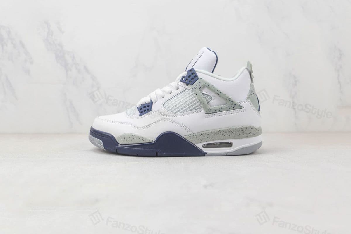 نایک ایر جردن ۴ “میدنایت نیوی” </br> Nike Air Jordan 4 Midnight Navy