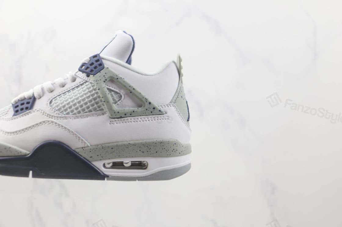 نایک ایر جردن ۴ “میدنایت نیوی” </br> Nike Air Jordan 4 Midnight Navy — تصویر ۶