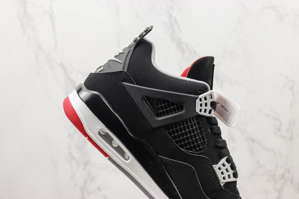 نایک ایر جردن ۴ برد </br> Nike Air Jordan 4 Bred — تصویر ۳