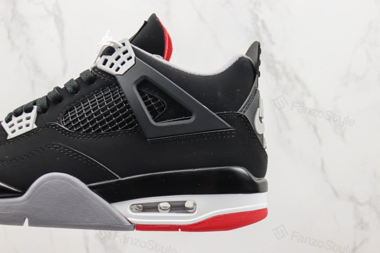 نایک ایر جردن ۴ برد </br> Nike Air Jordan 4 Bred — تصویر ۴