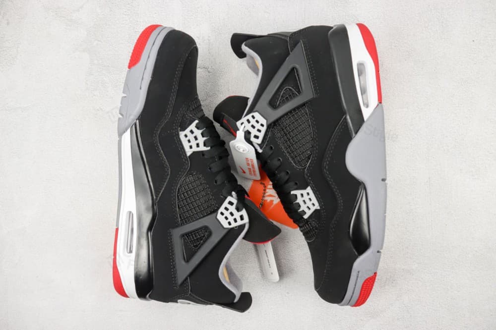 نایک ایر جردن ۴ برد </br> Nike Air Jordan 4 Bred — تصویر ۸