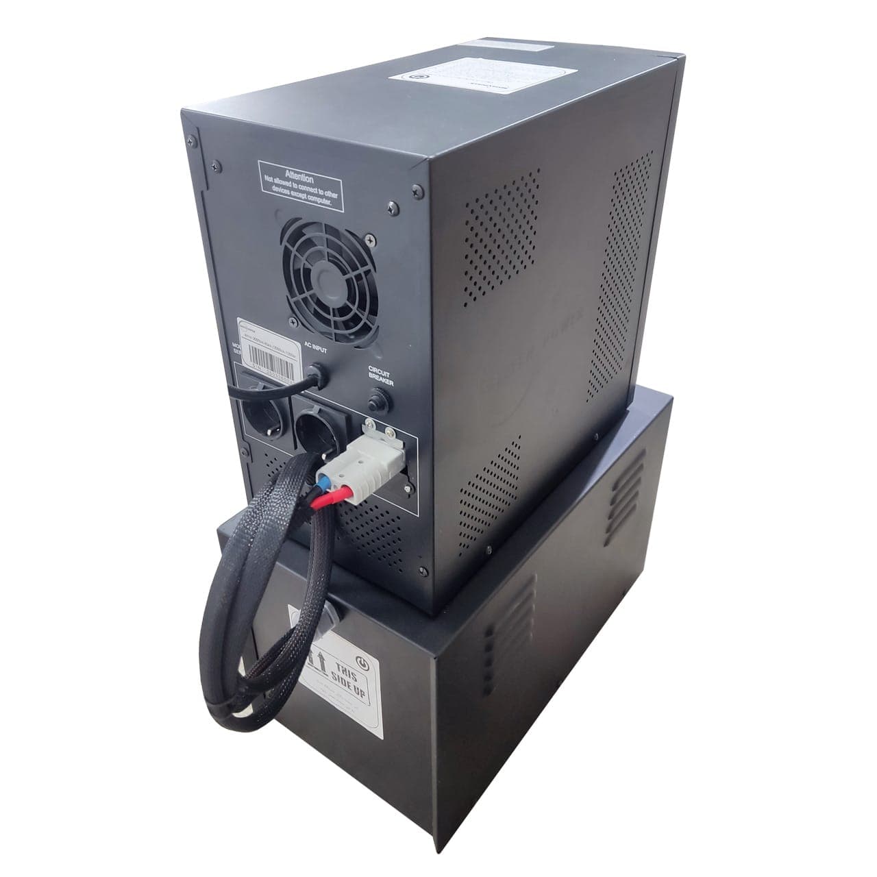 یو پی اس بستن پاور مدل BPOF-800VA-42Ah ظرفیت 800 ولت آمپر به همراه باتری اکسترنال 42Ah — تصویر ۳