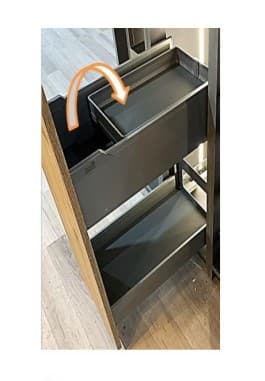 سوپر چند منظوره 2 طبقه ریل کف با کشو مخفی آل پلاس داسی DASI کد ALD07