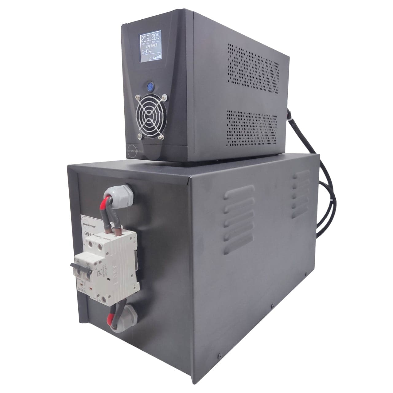 یو پی اس بستن پاور مدل BPO-600VA-28Ah ظرفیت 600 ولت آمپر به همراه اکسترنال باتری 28Ah