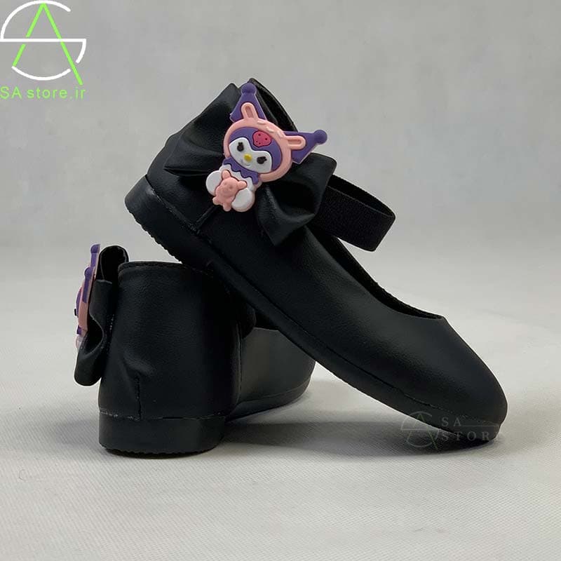 کفش دخترانه پاپیون کرومی