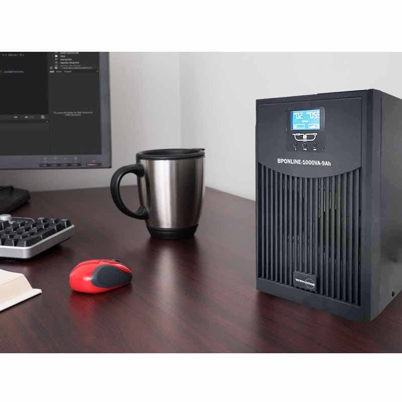 یو پی اس بستن پاور مدل BPONLINE-1000VA-9Ah ظرفیت 1000VA به همراه باتری 9Ah — تصویر ۷
