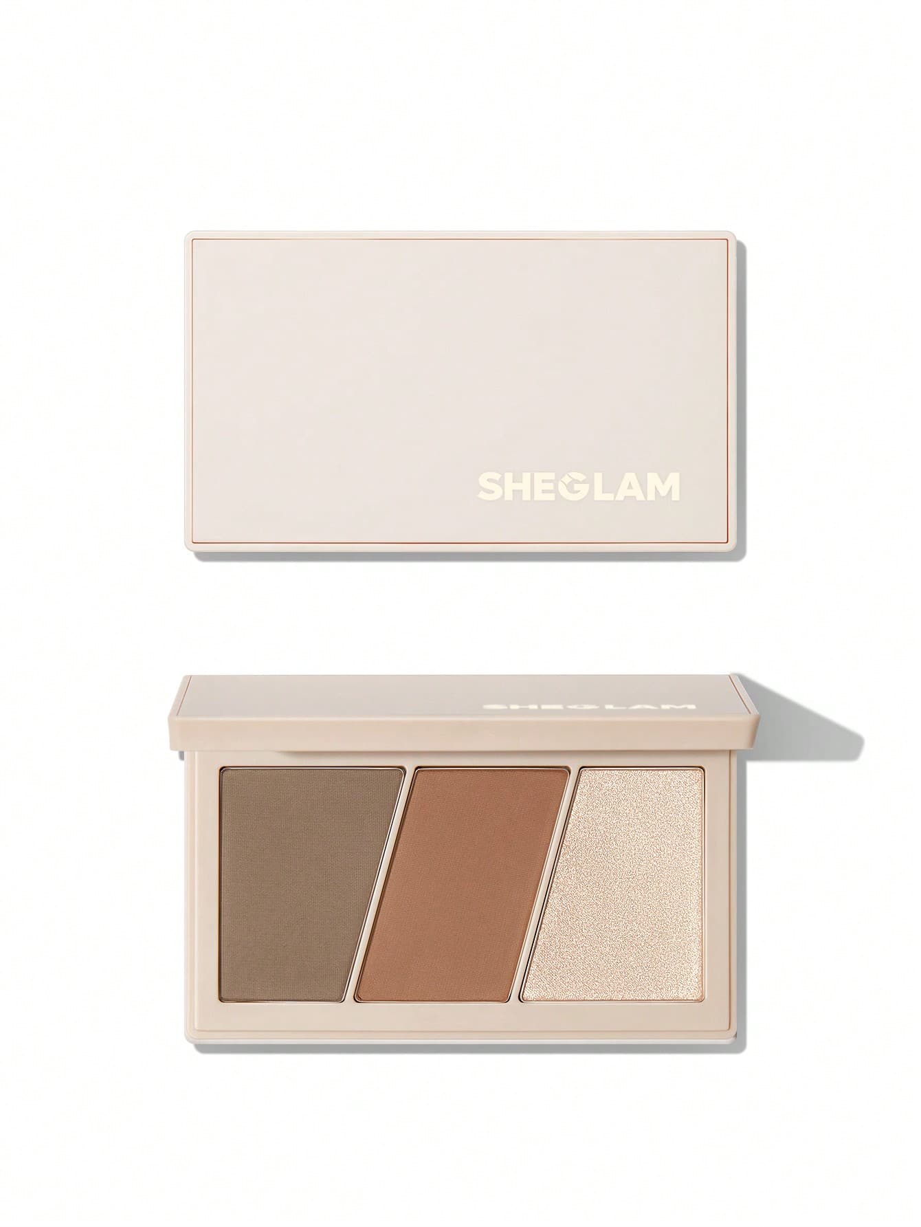 پالت کانتور، برنزر و هایلایتر شیگلم Trio Hero Face Palette
