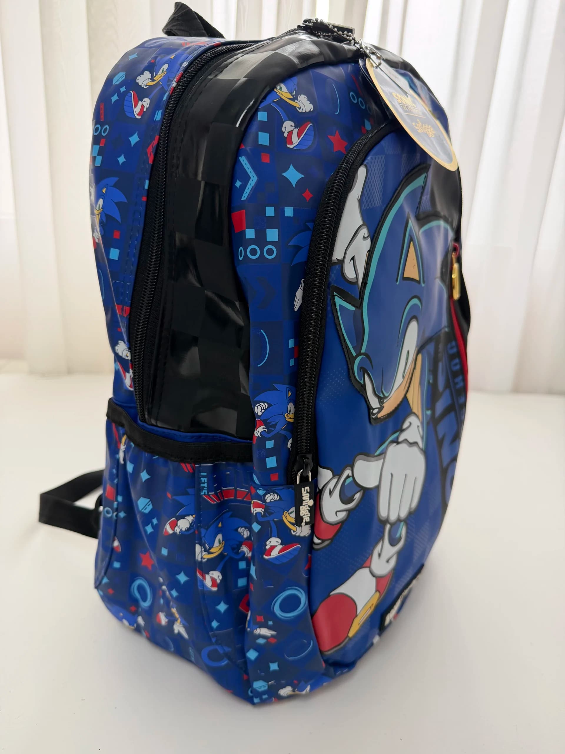 کوله پشتی طرح سونیک اورجینال برند SMIGGLE وارداتی — تصویر ۷
