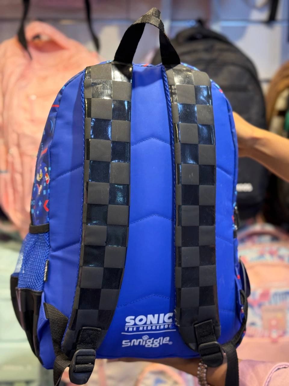 کوله پشتی طرح سونیک اورجینال برند SMIGGLE وارداتی — تصویر ۴