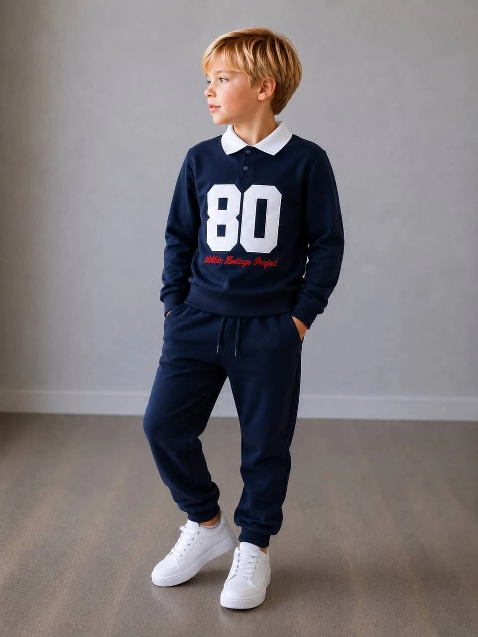 بلوز شلوار بچگانه یقه دار 80 اورجینال دورس 2 نخ اورجینال دورس 2 نخ (6تا14سال) محصول ترکیه 🇹🇷 — تصویر ۴