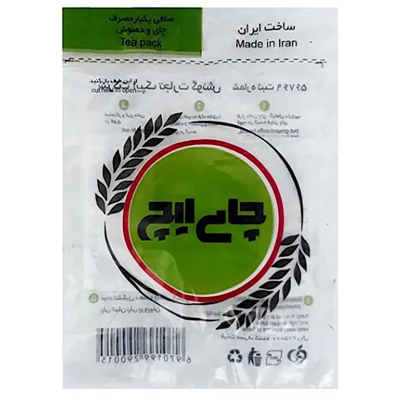 فیلتر چای ایچ مدل کیسه ای 4 بسته 60 عددی کد N670 — تصویر ۳