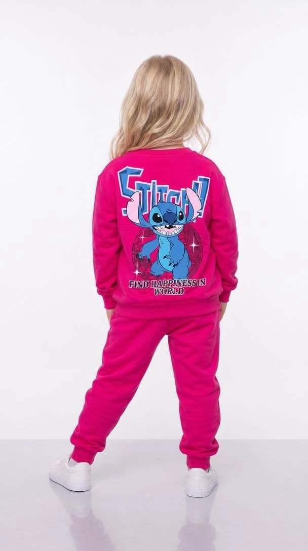بلوز شلوار بچگانه استیچ WORLD اورجینال دورس 2 نخ (3تا10سال) محصول ترکیه 🇹🇷 — تصویر ۹