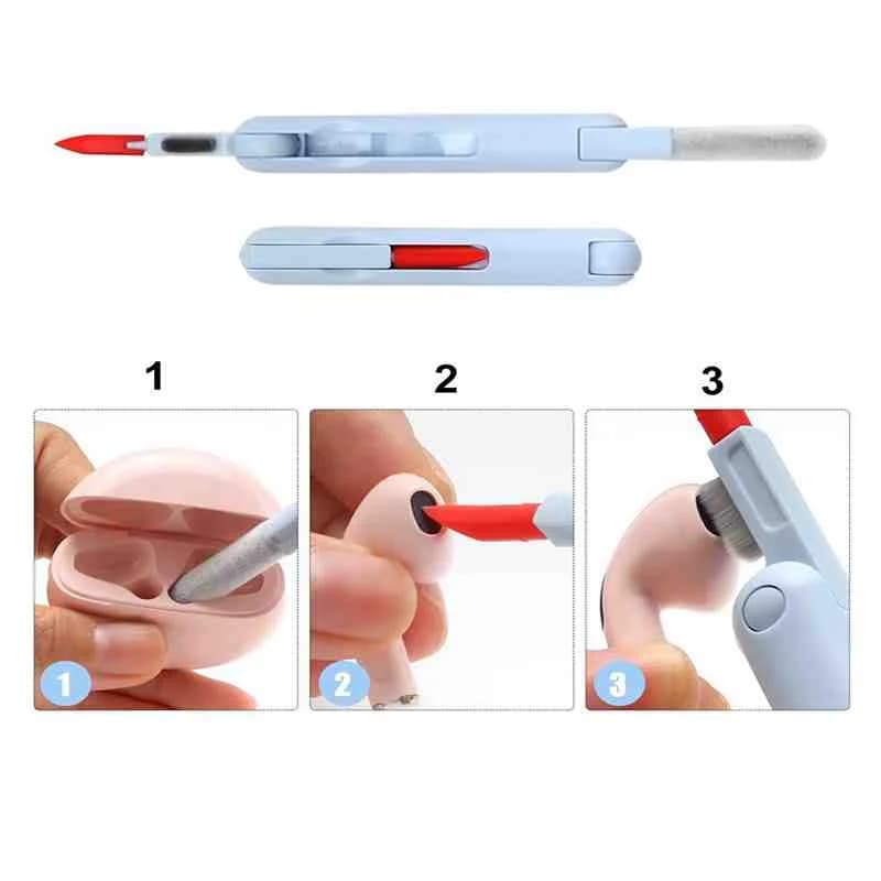 کیت تمیز کننده کیبورد و ایرپاد 7کاره مدل A88 کد S5961 — تصویر ۳