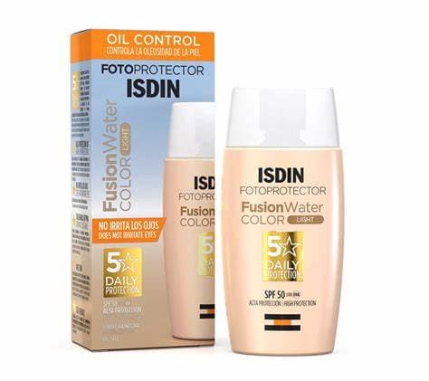 ضدآفتاب فیوژن واتر ضدلک رنگی ایزدین Fusion Water Color ISDIN — تصویر ۳