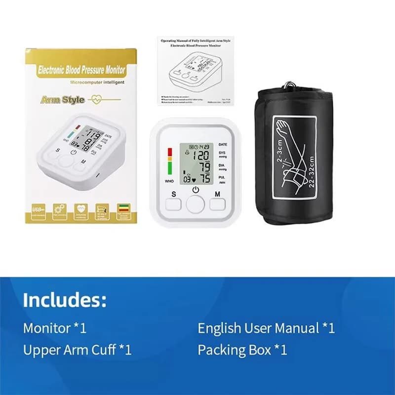 دستگاه فشارسنج بازویی Arm Style سخنگو فارسی کد N650 — تصویر ۵