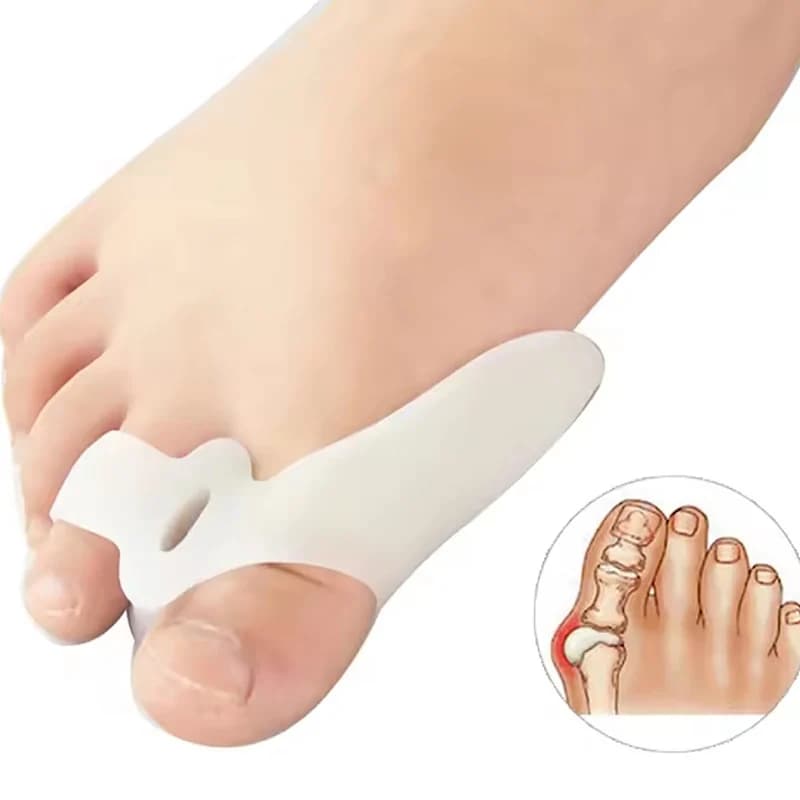 پد سیلیکونی اصلاح انحراف شصت پا بسته 2 عددی کدN640 — تصویر ۳
