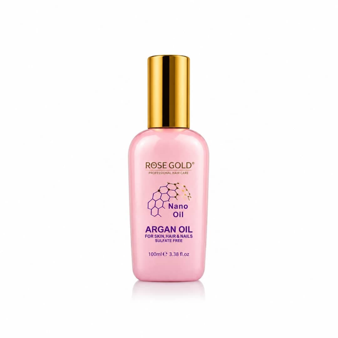 روغن ارگان رزگلد 100 میل OIL ARGAN ROSE GOLD NOW