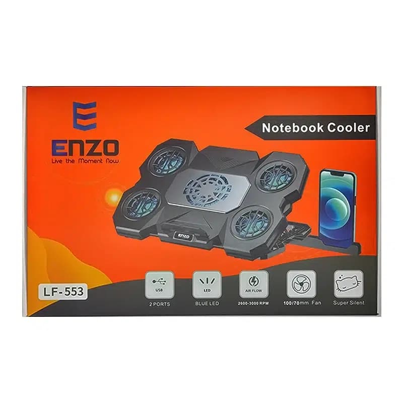 کول پد گیمینگ مدل ENZO LF-553 — تصویر ۳