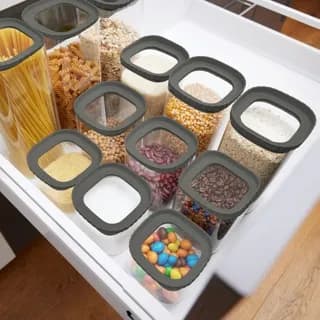 جار شیشهای با درب سیلیکونی Glass Jar with Silicone Lid وست مارک — تصویر ۵