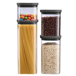 جار شیشهای با درب سیلیکونی Glass Jar with Silicone Lid وست مارک — تصویر ۳