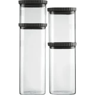 جار شیشهای با درب سیلیکونی Glass Jar with Silicone Lid وست مارک — تصویر ۷