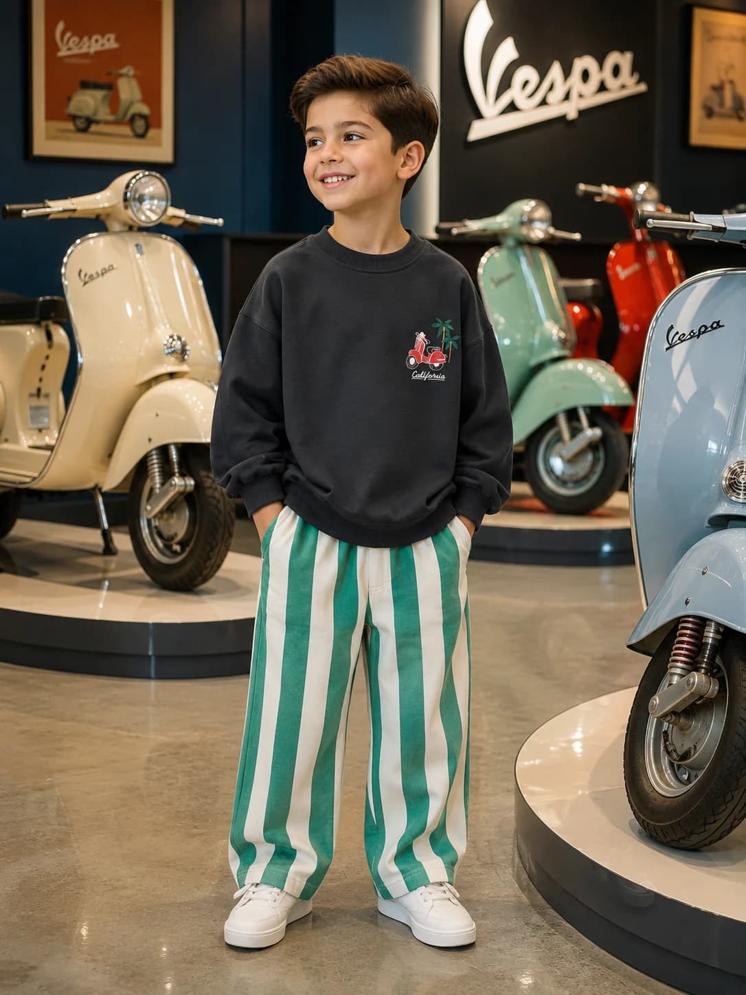 بلوز شلوار بچگانه وسپا VESPA دورس 3 نخ اورجینال (2تا8سال) محصول ترکیه 🇹🇷 — تصویر ۴