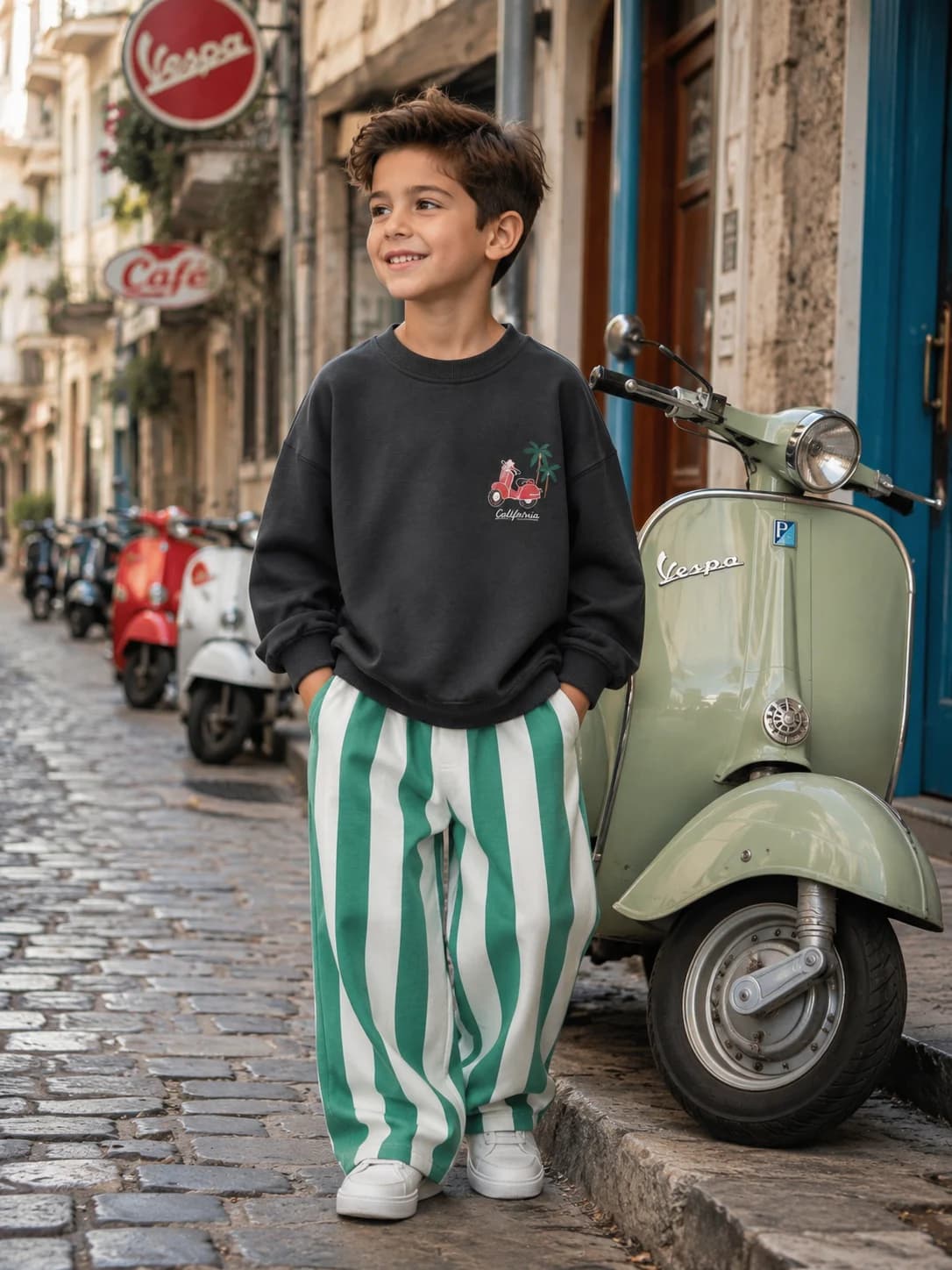 بلوز شلوار بچگانه وسپا VESPA دورس 3 نخ اورجینال (2تا8سال) محصول ترکیه 🇹🇷 — تصویر ۶