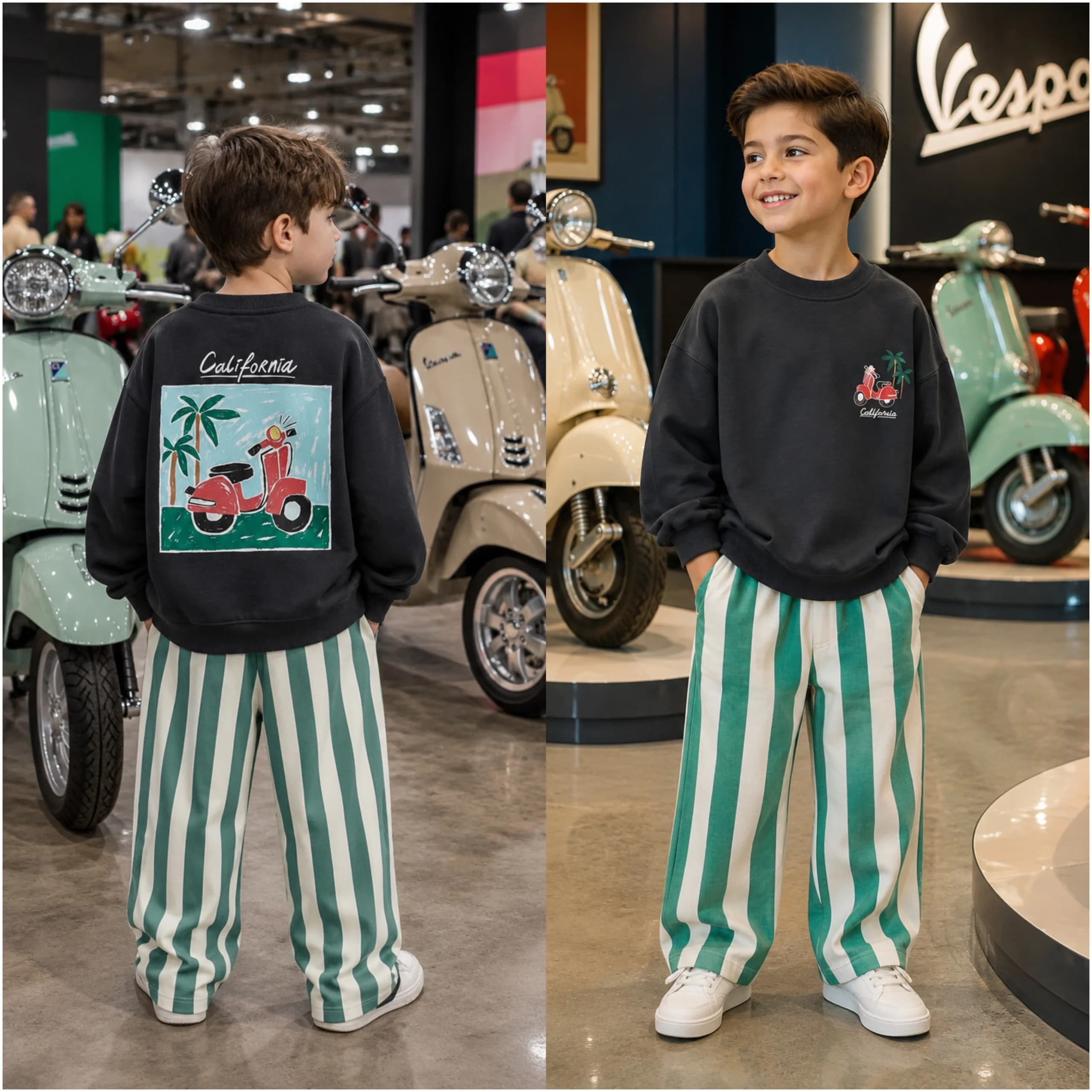 بلوز شلوار بچگانه وسپا VESPA دورس 3 نخ اورجینال (2تا8سال) محصول ترکیه 🇹🇷