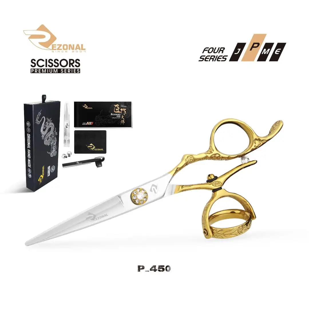 قیچی کات دسته چرخشی پریمیوم P-450 سایز “5.5 رزونال — تصویر ۲