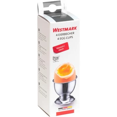 ۴ عدد جا تخم‌مرغ پایه‌دار استیل 4 Egg Cups with Foot وست مارک — تصویر ۷
