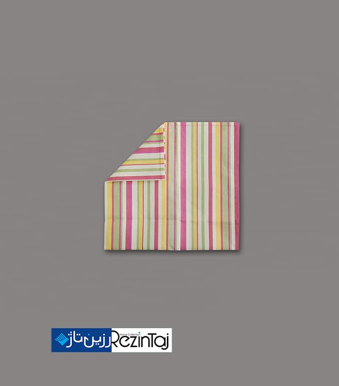 دستمال سفره تکی طرح اسپریدصورتی