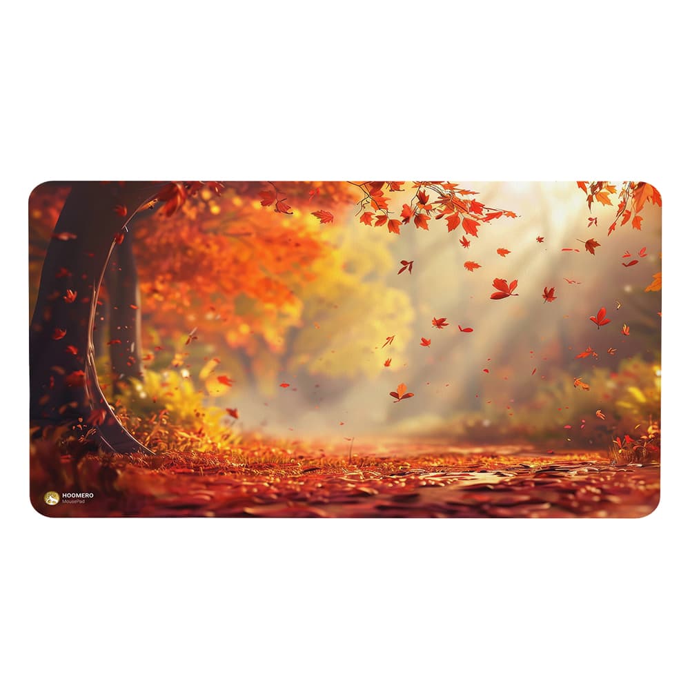 دسک پد هومرو مدل MX2630 طرح طبیعت پاییزی سایز 40×75 سانتی‌متر