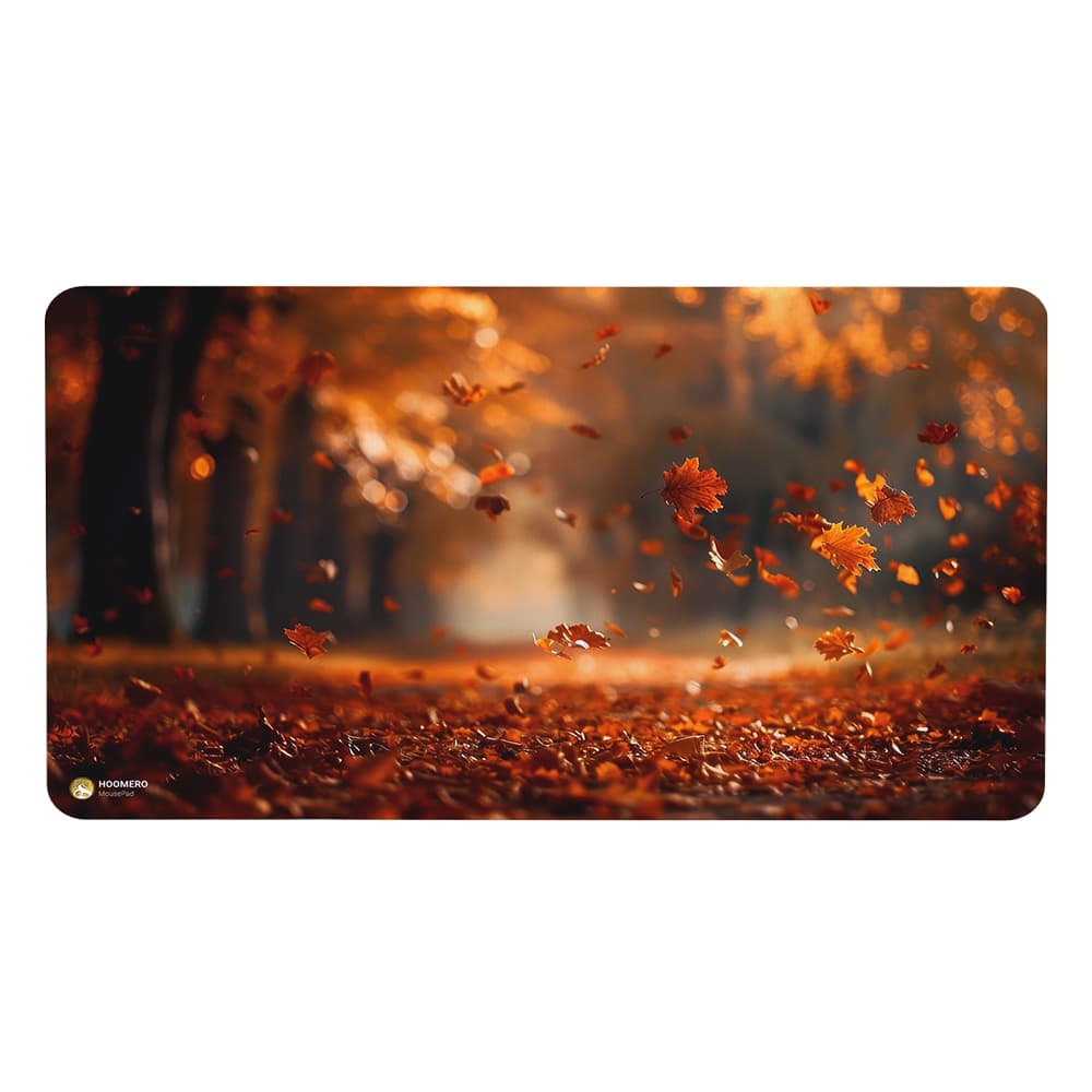 دسک پد هومرو مدل MX2632 طرح طبیعت پاییزی سایز 40×75 سانتی‌متر