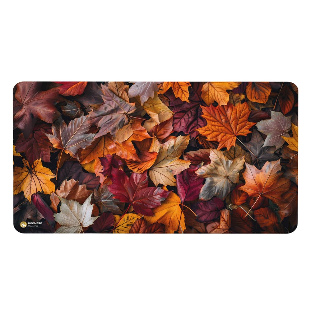 دسک پد هومرو مدل MX2633 طرح طبیعت پاییزی سایز 40×75 سانتی‌متر